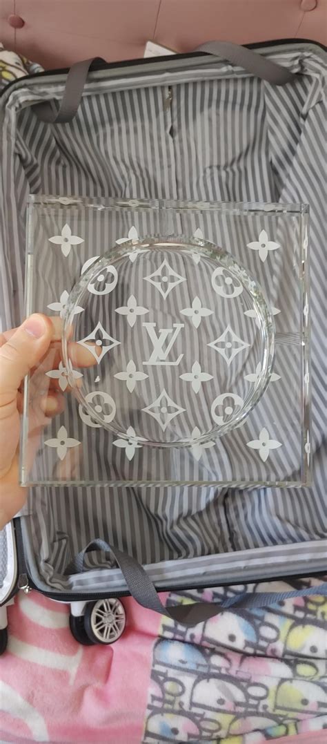 Crystal LV Ashtray : r/FashionReps 